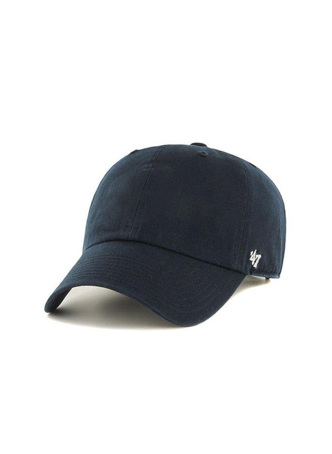 47 Adjustable Strapback Classic Clean Up Cap, Navy Blue, One Size - Image 1