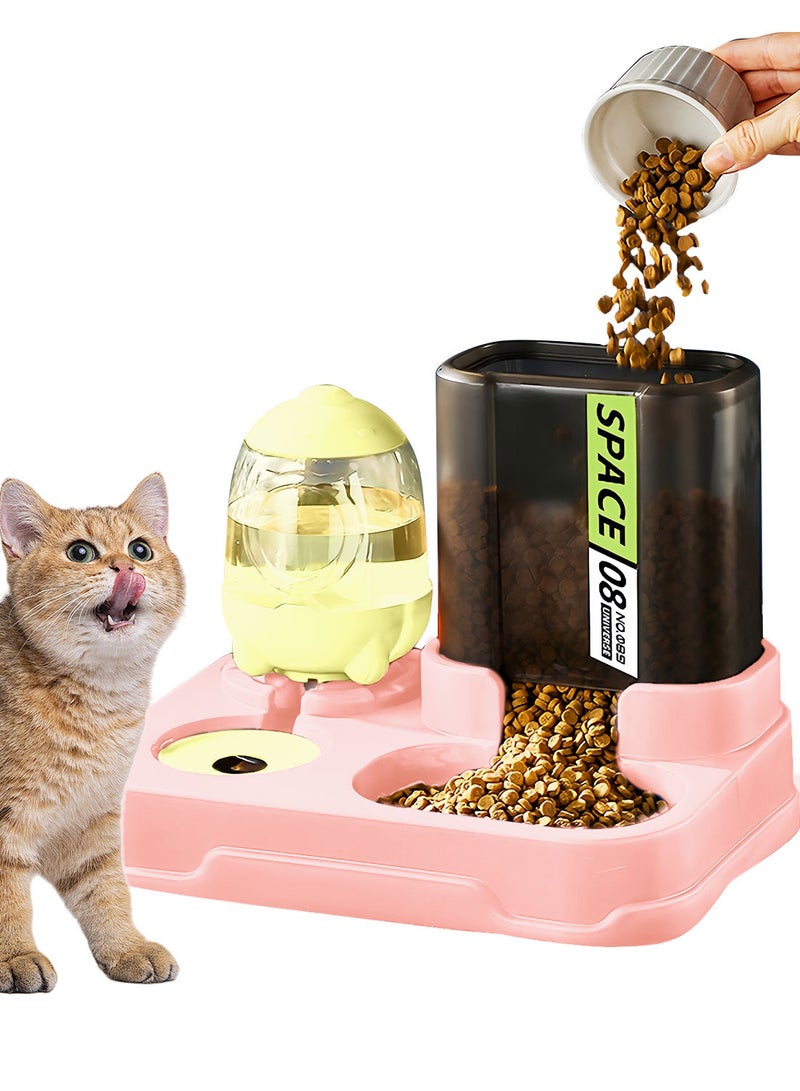 Kidle Automatic Food Feeder and Water Set Cat Feeder for Dogs Cats Pets Animals - Image 1