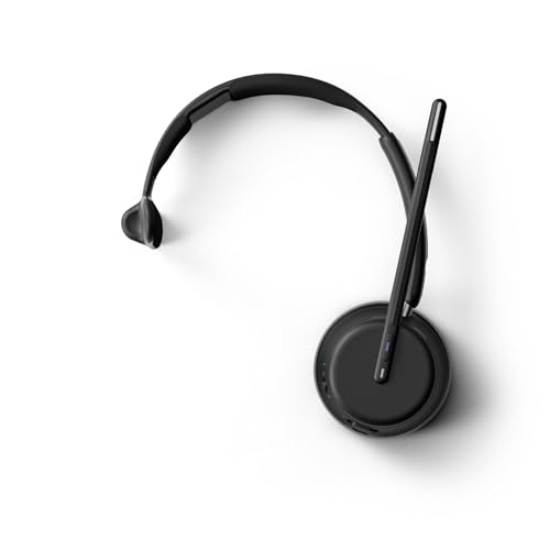 EPOS Impact 1030T Single-Sided Bluetooth Office Headset with Noise-Canceling Mic, EPOS AI Voice Pickup, Super Wideband Audio, BrainAdapt Tech, Optimized for Open Offices, Microsoft Teams Certified - Image 3