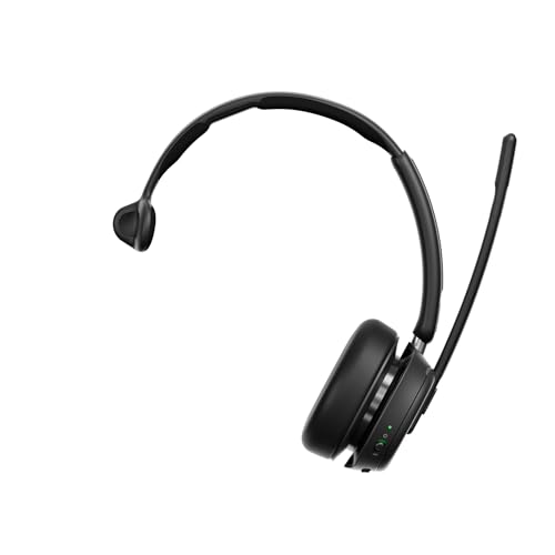 EPOS Impact 1030T Single-Sided Bluetooth Office Headset with Noise-Canceling Mic, EPOS AI Voice Pickup, Super Wideband Audio, BrainAdapt Tech, Optimized for Open Offices, Microsoft Teams Certified - Image 4