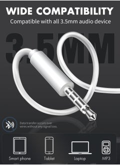 General Wired Earbuds,【Ultra clear calls & no noise】 Headphones Earbuds Wired 3.5mm, in-Ear Earphones with Mic, Compatible with iPhone/iPad/Android/Laptop/PC 【2 Pack  - Image 4