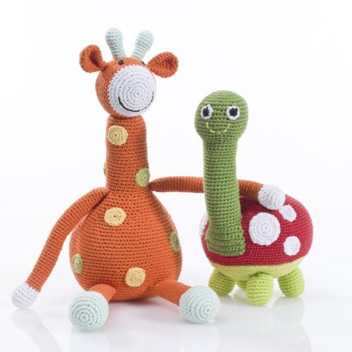 Pebble Best Years Fairtrade Crochet Giraffe, 1 EA - Image 2