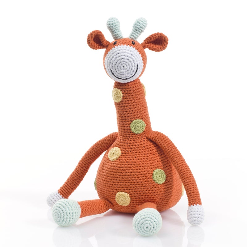 Pebble Best Years Fairtrade Crochet Giraffe, 1 EA - Image 1