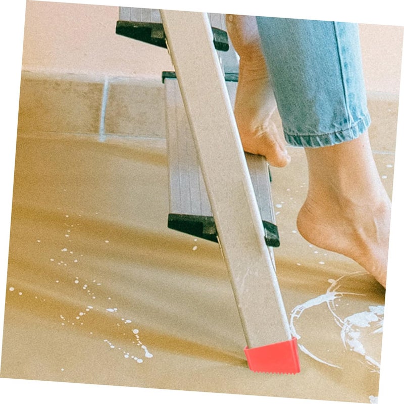 Non Slip Rubber Ladder Foot Protectors Pads for Bunk Bed Stairs Safety Covers - Image 3