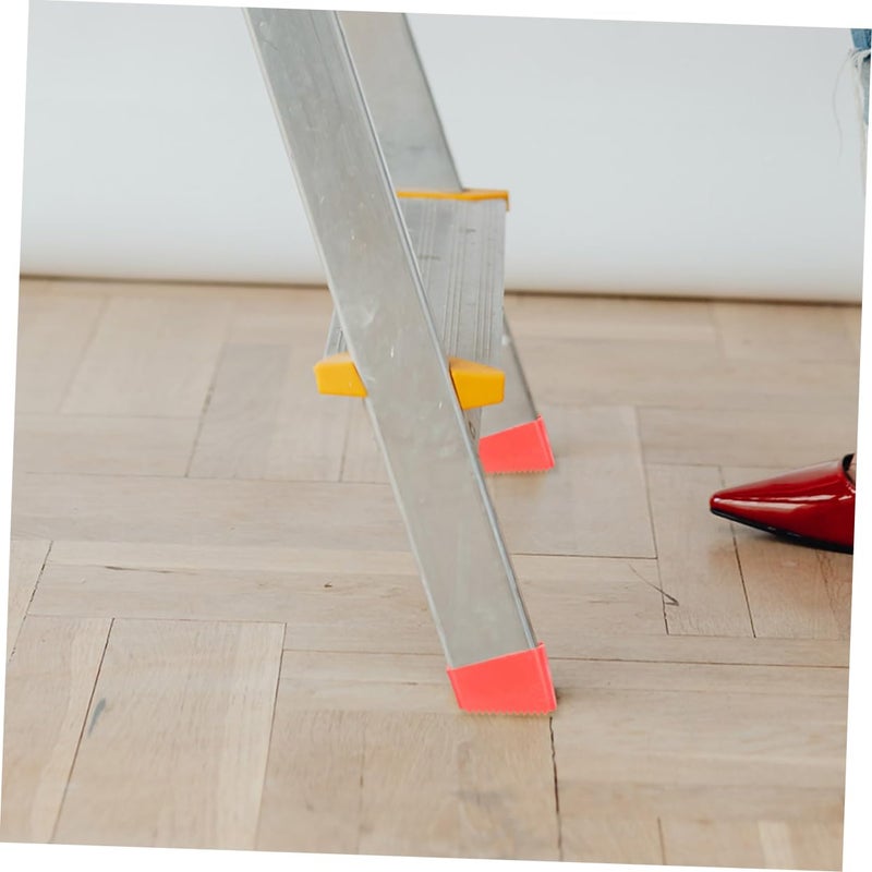 Non Slip Rubber Ladder Foot Protectors Pads for Bunk Bed Stairs Safety Covers - Image 5