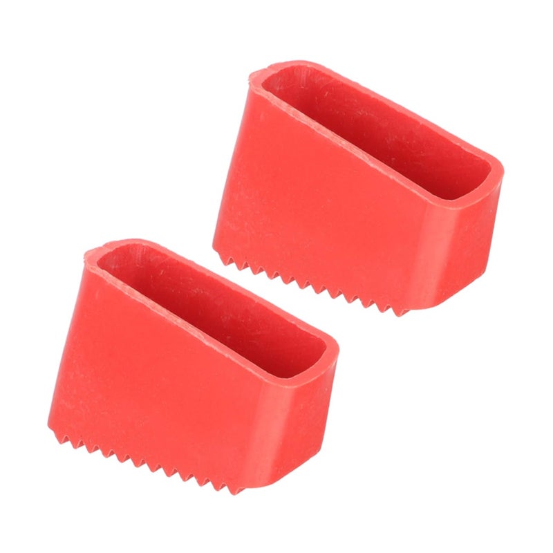 Non Slip Rubber Ladder Foot Protectors Pads for Bunk Bed Stairs Safety Covers - Image 2