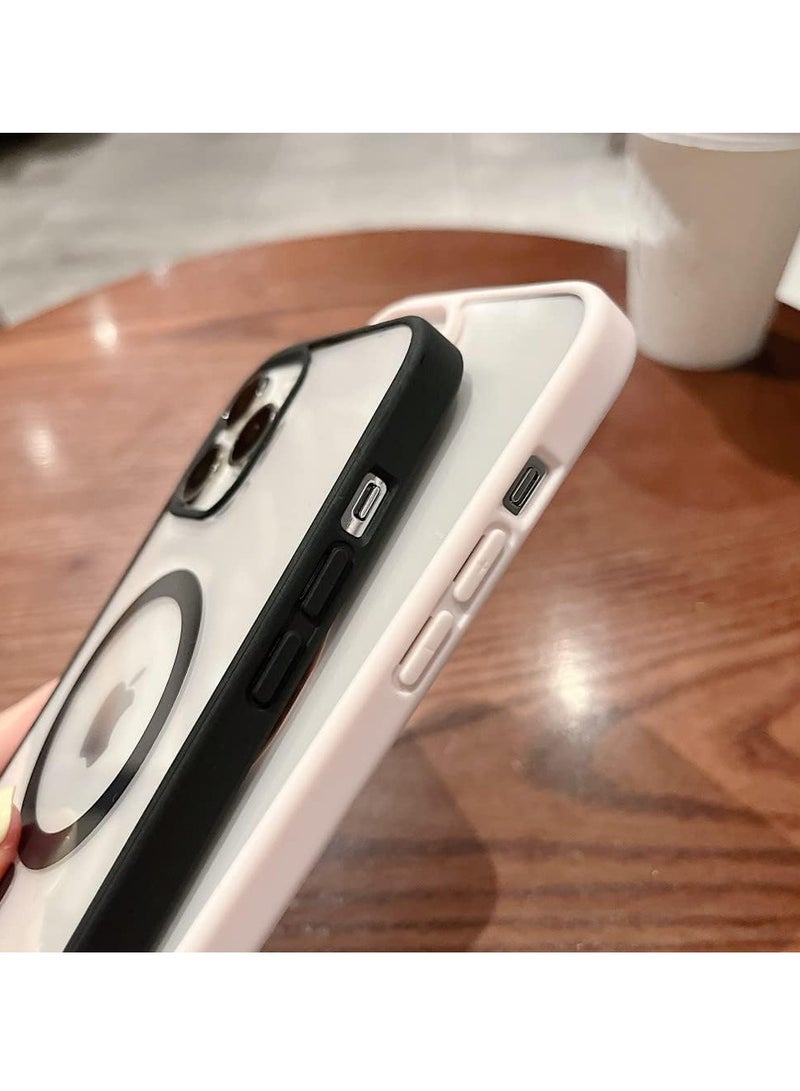 إلترازون iPhone 13 Pro Max with MagSafe and Anti-Yellowing Coating Slim Fit Lightweight Cover Supports Mag Safe Accessories - Image 4