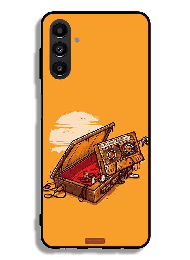 Tolwak Samsung Galaxy A13 5G Protective Case Cover Cassette And Tape Art - Image 1