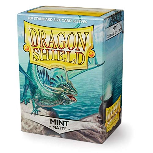 Dragon Shield | Standard Size Card Matte Sleeves | 100 CT - Smooth & Tough Premium TCG Sleeves | Compatible with Pokemon, Flesh & Blood, One Piece & Magic The Gathering | Mint - Matte - Image 4