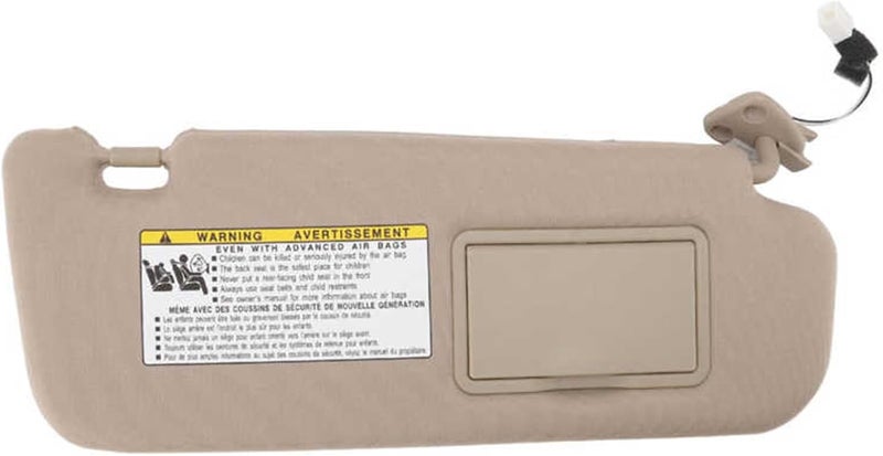 Wivplex Car Sun Visor with Makeup Mirror for Hyundai Sonata - Image 2