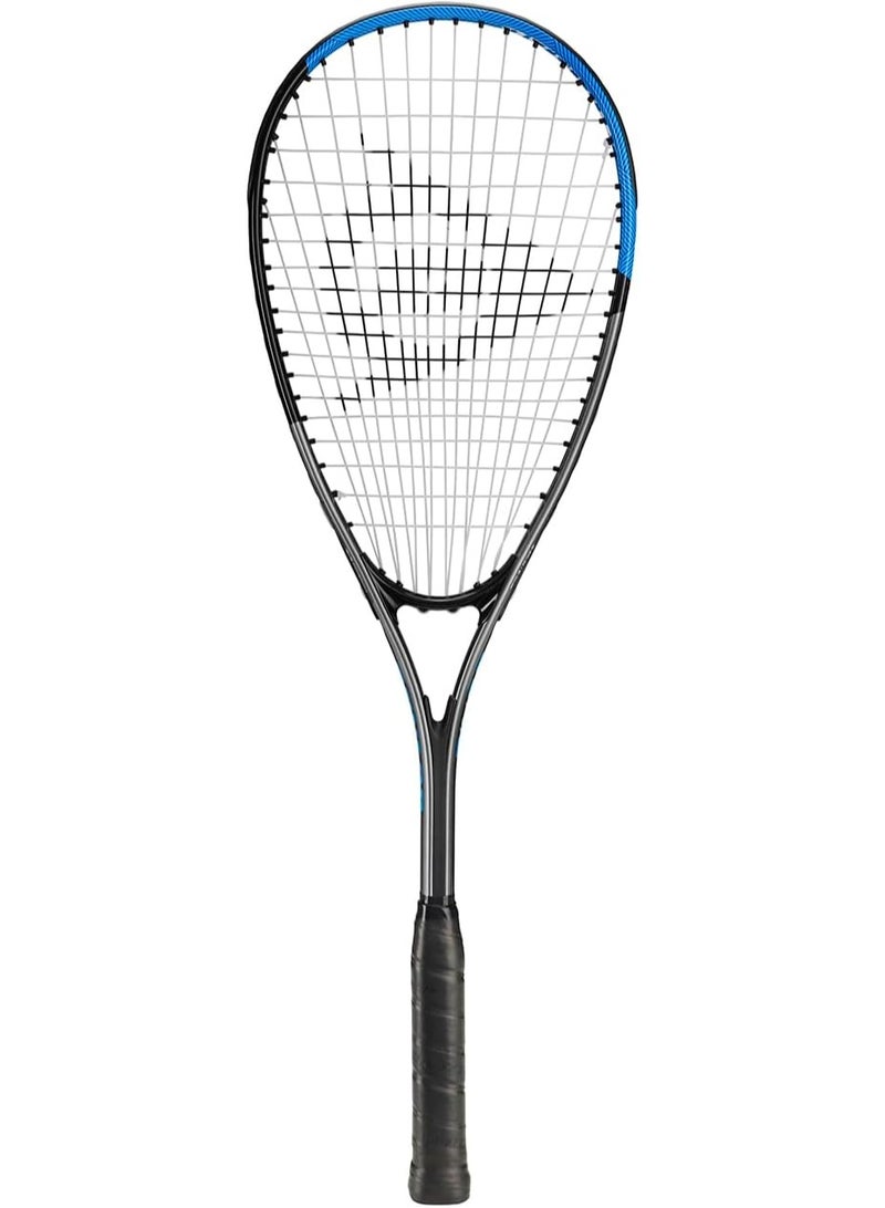 DUNLOP Sonic Lite Ti Squash Racket – Lightweight, Titanium Technology, Blue/White, Adult - Image 2