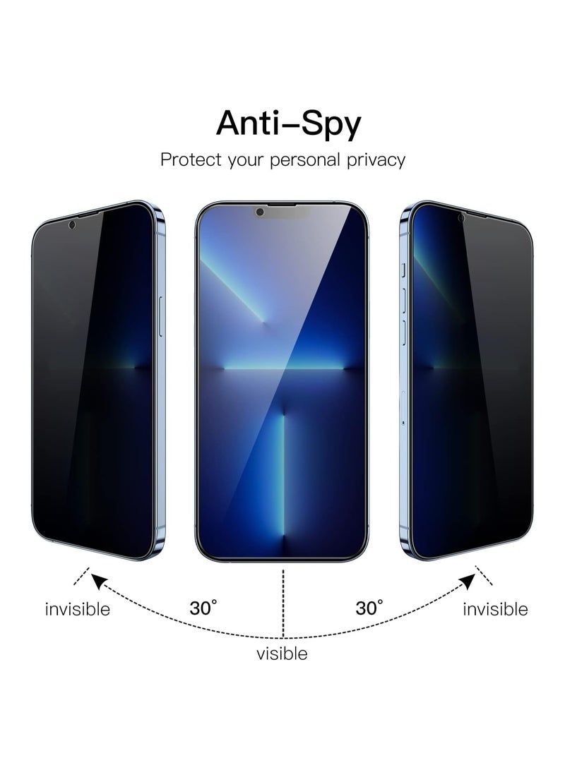 ARMOR Privacy Screen Protector for Apple iPhone 13 Pro Max 6.7-inch Black - Image 4