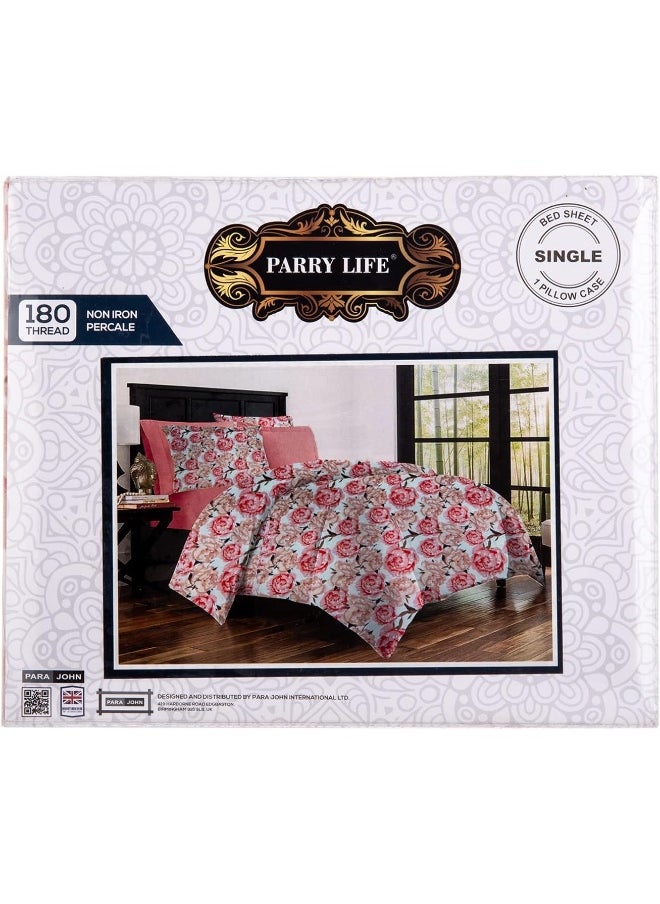 PARRY LIFE AKDC Pl Bedsheet Single 2Pcs  - Image 1