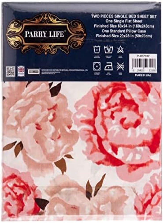 PARRY LIFE AKDC Pl Bedsheet Single 2Pcs  - Image 5
