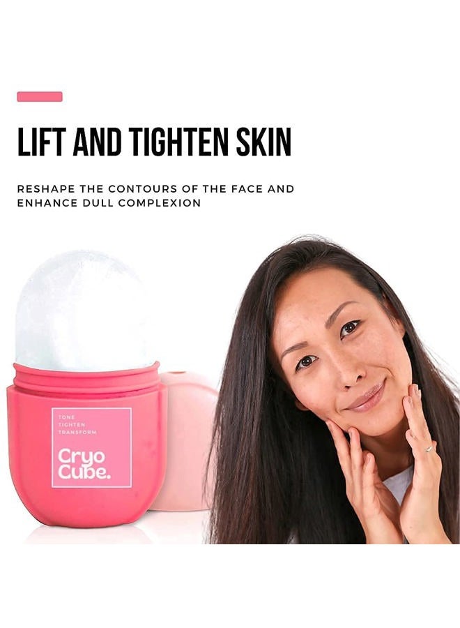 Cryo Cube Ice Roller for Face, Eyes and Neck. Naturally tone and tighten skin, de-puff eye bags, add a healthy glow. Cryotherapy for face and neck which helps enhance skin elasticity. - Image 5