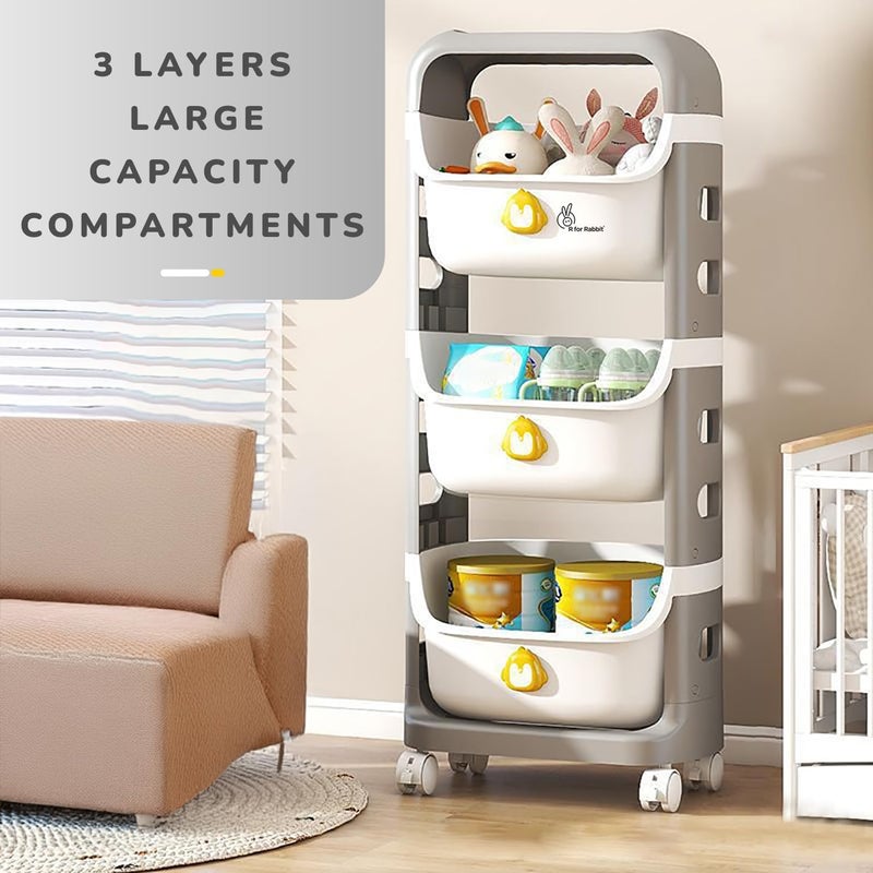 R for Rabbit Kiddo Korner Frosty Organizer - Image 5