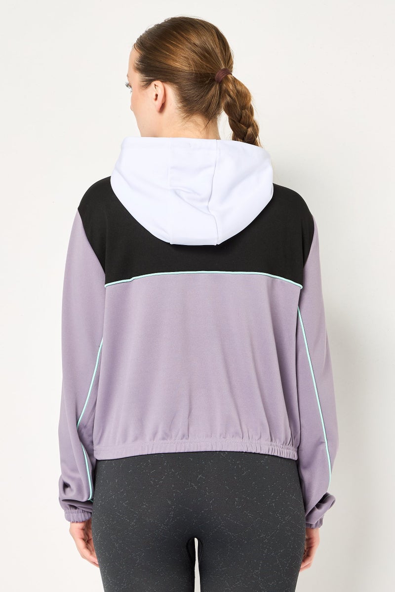 Ellesse Women Sportswear Fit Brand Logo Outdoor Hoodie, Multicolor - Image 3