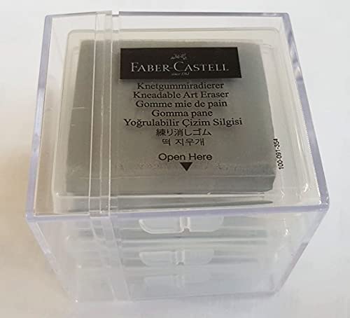 Faber-Castell Kneadable Art Eraser (Grey, pack of 3) - Image 2