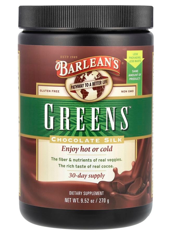 Greens™ Chocolate Silk 9.52 oz (270 g)