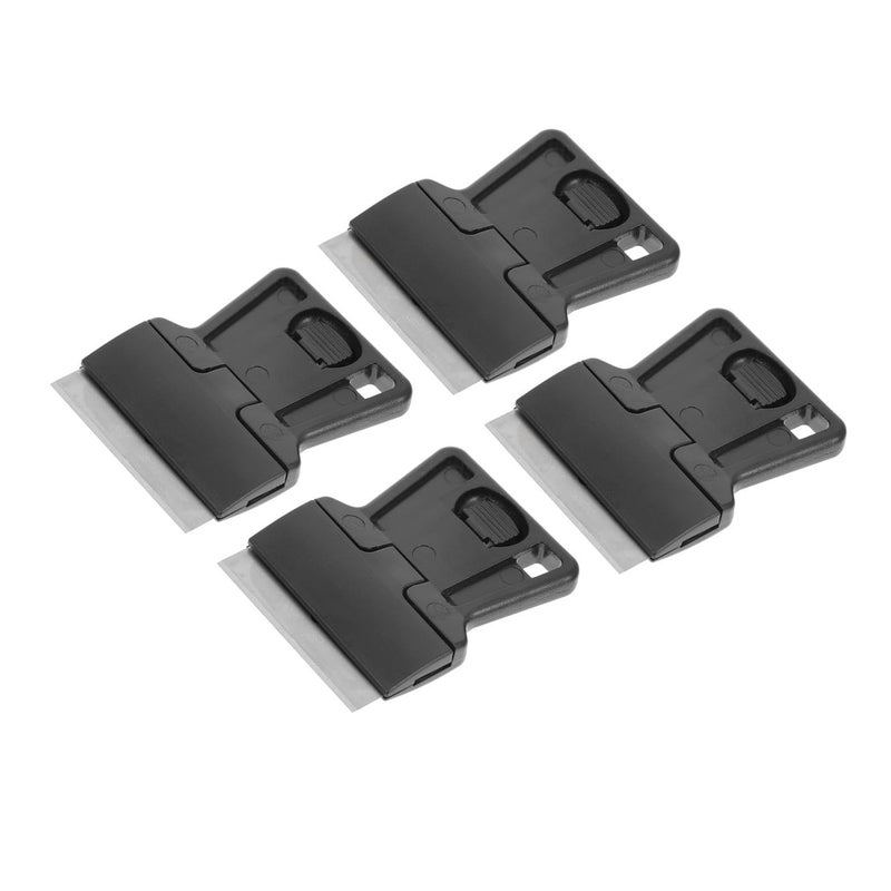 4Pcs Window Scraper Tool Multi Purpose Razor Blades Cleaner For Paint Glue Sticker Removal Glass Cleaning - Image 2