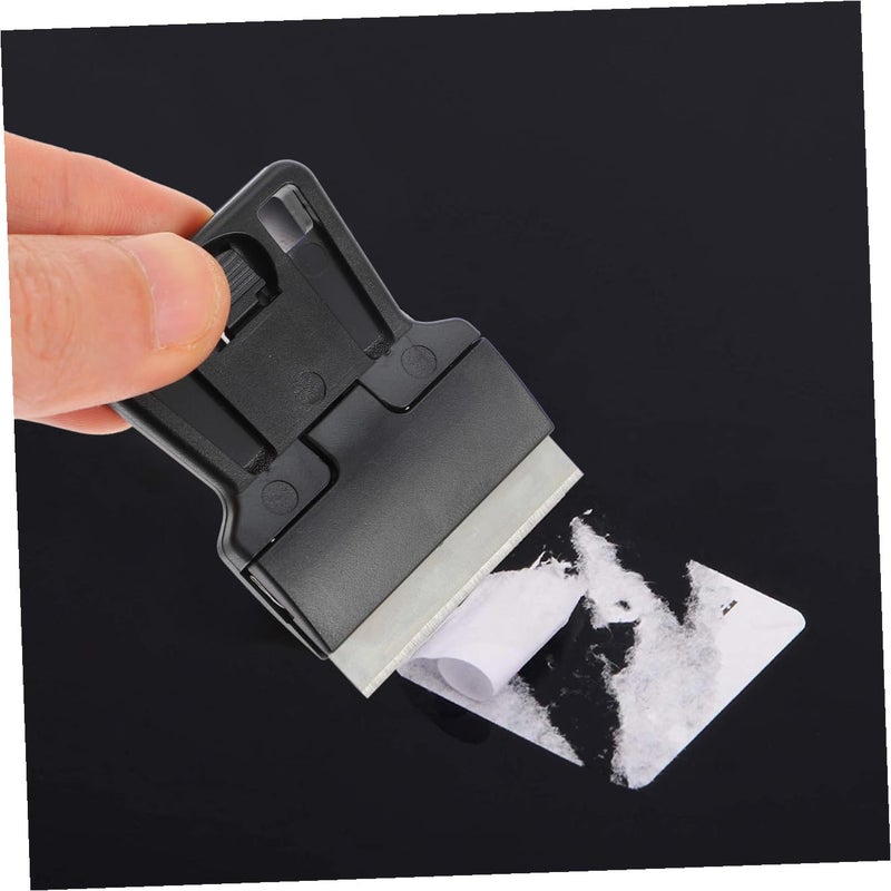 4Pcs Window Scraper Tool Multi Purpose Razor Blades Cleaner For Paint Glue Sticker Removal Glass Cleaning - Image 4