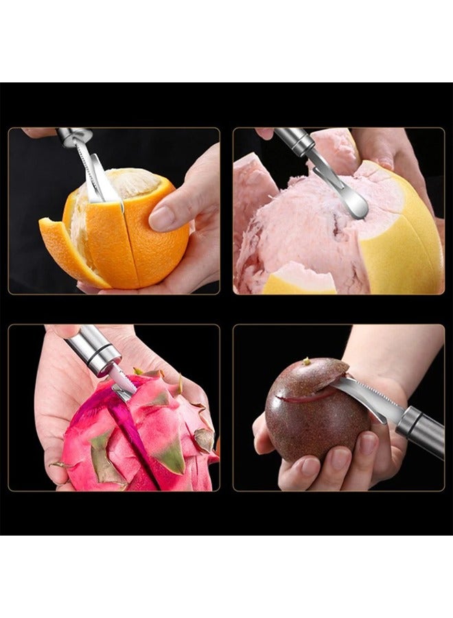 Stainless Steel Lemon Orange Peeler Practical Fruit Grapefruit Opener Cutter Kitchen Gadgets For Household Tools Orange Peeler  - Image 4
