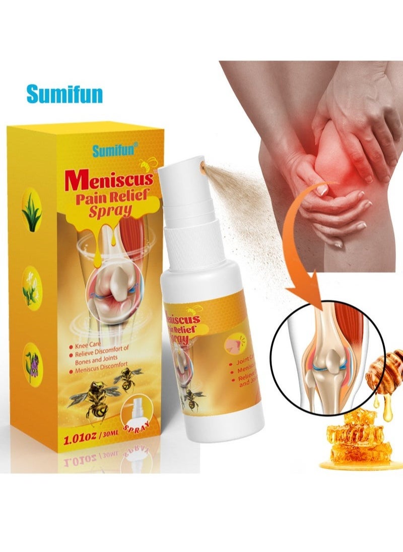 Sumifun - Bee Venom Joint Relief Spray Soothing and Nourishing Joint for Muscle Bone Back Neck Arm Elbow Ankle Topical Pain Discomfort Body Care Treatments - Image 1