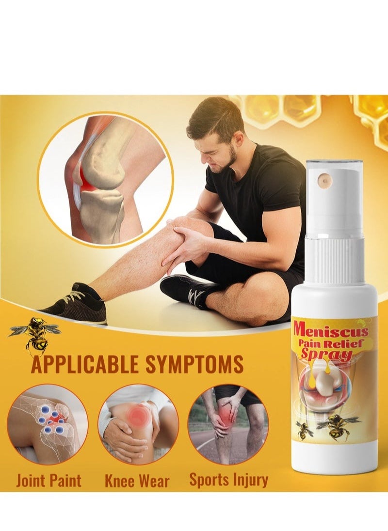 Sumifun - Bee Venom Joint Relief Spray Soothing and Nourishing Joint for Muscle Bone Back Neck Arm Elbow Ankle Topical Pain Discomfort Body Care Treatments - Image 1
