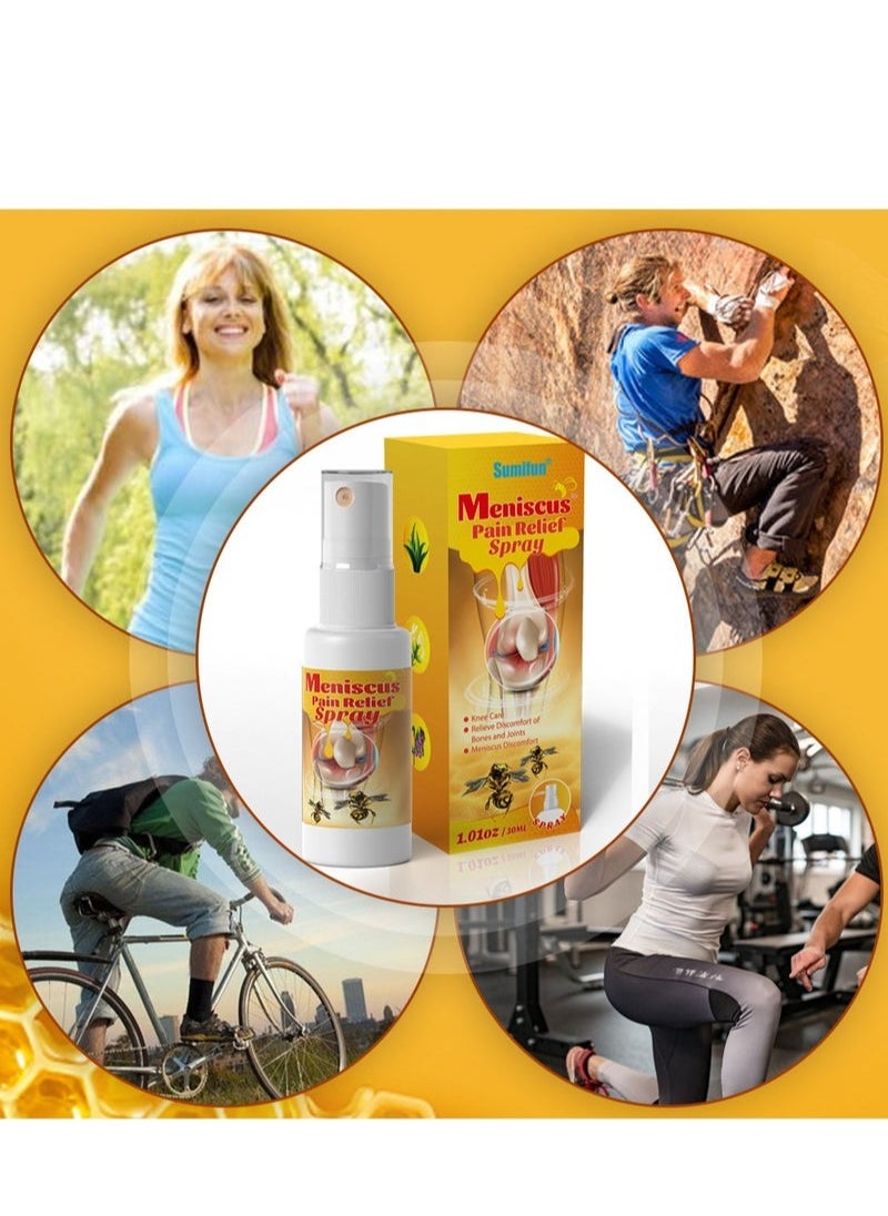 Sumifun - Bee Venom Joint Relief Spray Soothing and Nourishing Joint for Muscle Bone Back Neck Arm Elbow Ankle Topical Pain Discomfort Body Care Treatments - Image 1