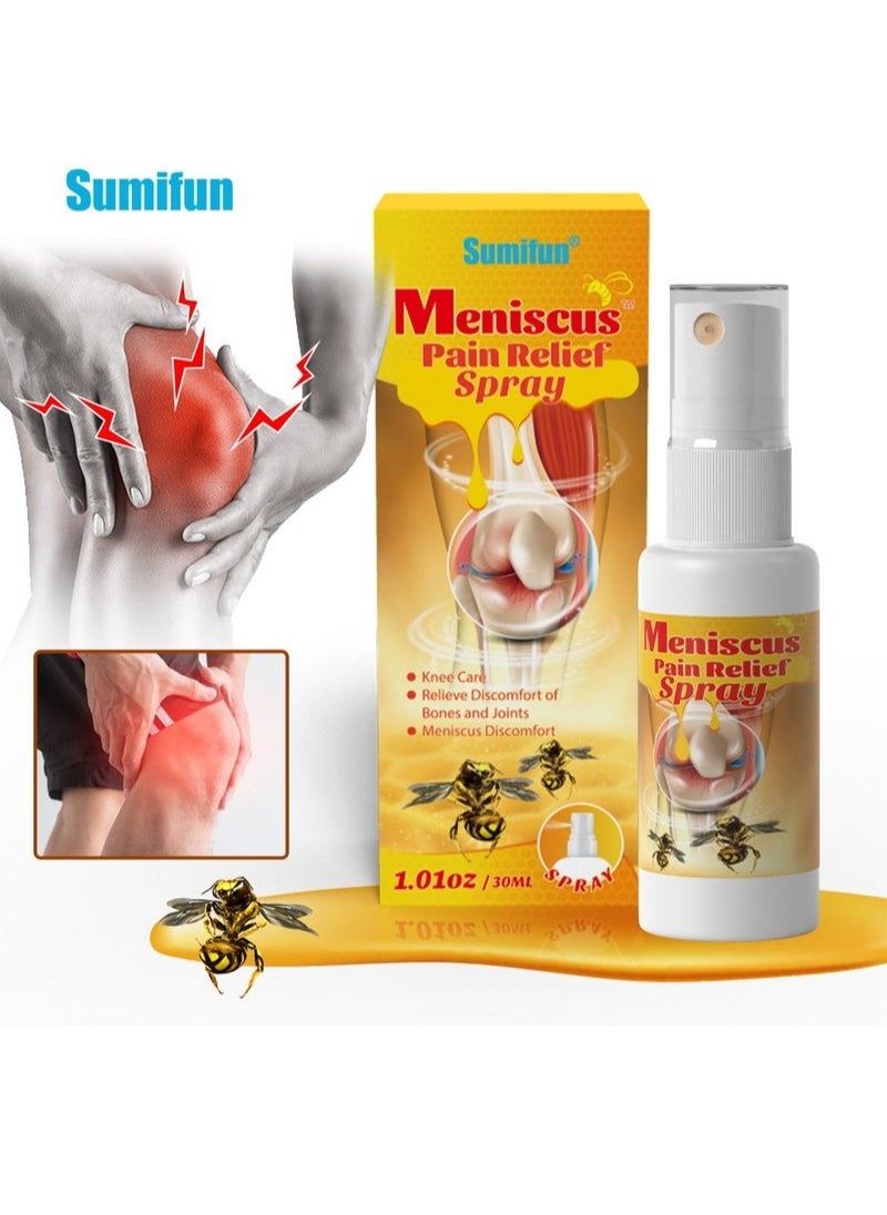 Sumifun - Bee Venom Joint Relief Spray Soothing and Nourishing Joint for Muscle Bone Back Neck Arm Elbow Ankle Topical Pain Discomfort Body Care Treatments - Image 1