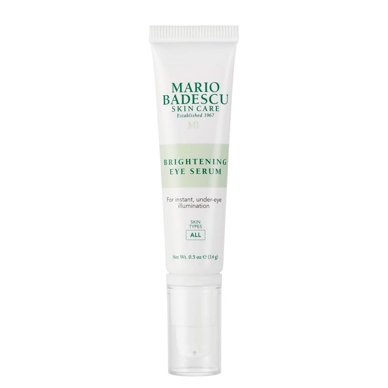Mario Badescu Brightening & Revitalizing Under Eye Serum, Anti Aging & Hydrating, Reduces the Appearance of Fine Lines & Dark Circles with Caffeine and Squalane, 0.5 oz - Image 1