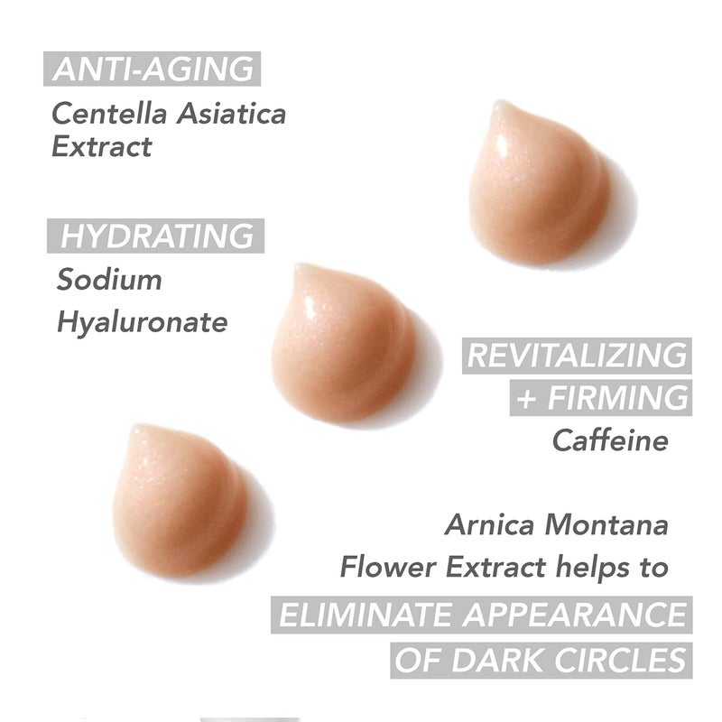 Mario Badescu Brightening & Revitalizing Under Eye Serum, Anti Aging & Hydrating, Reduces the Appearance of Fine Lines & Dark Circles with Caffeine and Squalane, 0.5 oz - Image 3