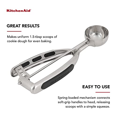 KitchenAid Cookie Dough Scoop Set Set Of 3 Black - Image 3