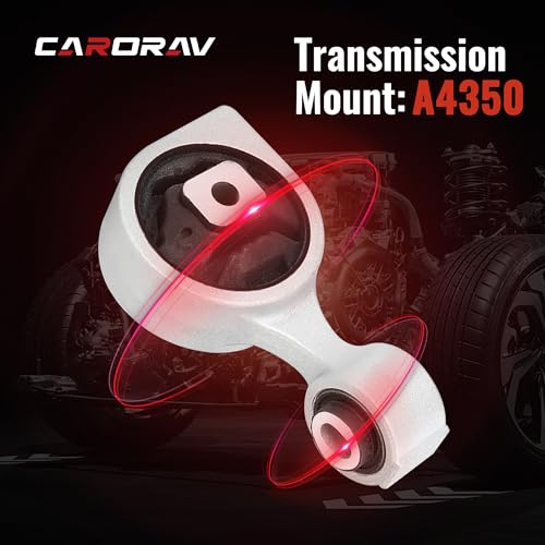 CARORAV Engine Motor Mount Compatible for 2007 2008 2009 2010 2011 2012 2013 2014 2015 2016 2017 Nissan Altima 2.5L, Set of 4 Motor Mounts Kit Replaces A4339 A4340 A4350 A4353 - Image 5