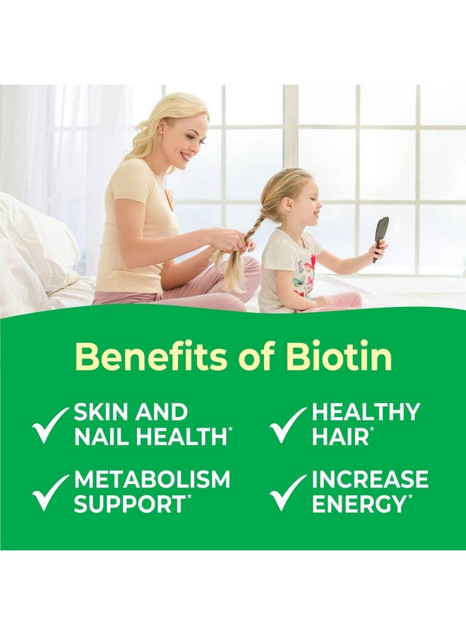 VitaWorks Kids Biotin 5000mcg Chewable Tablets | Tasty Biotin Supplement | Vegan Biotin Vitamins | Biotin for Hair Growth, Skin and Nail Heath | Hair Vitamins for Kids | 120 Chewables - Image 4