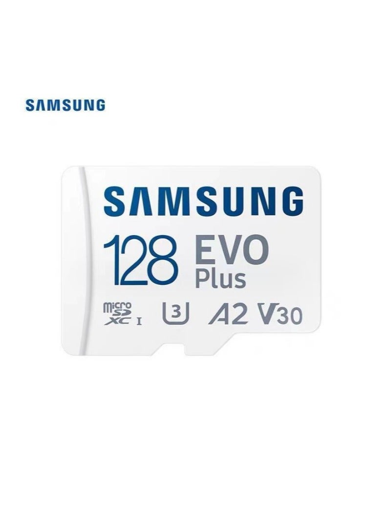 Samsung EVO Plus 128GB SD Card with Adaptor Micro Sd Card Memory Card Up to 130MB/s Expanded Storage For PS5 PS4 Switch Gaming Tablets Smart Phones Camera Security Camera GoPro Done Dash Cam 128 GB - Image 1
