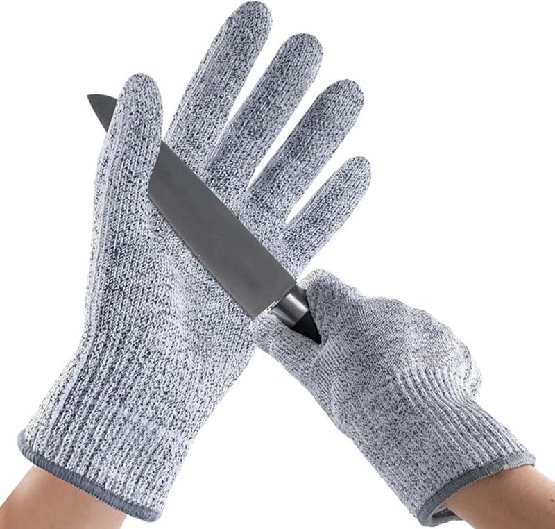 UREVO Cut Resistant Gloves Level 5 Protection - HPPE Safety Gloves for Kitchen and Industrial Use - Image 1