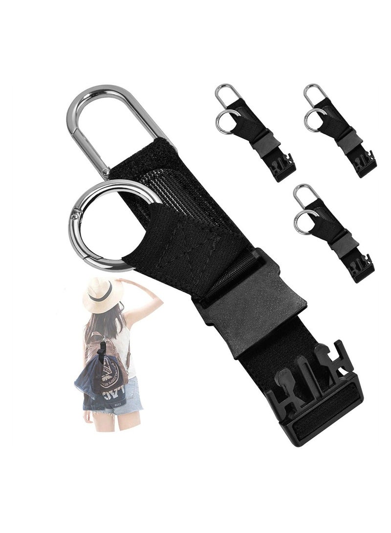 Y&D Elastic Jacket Gripper Travel Strap, Suitcase Straps Belts with D-Ring Hooks and Buckle, Heavy Duty Luggage for Luggage, Hands Free Accessories (4 Pack) - Image 1