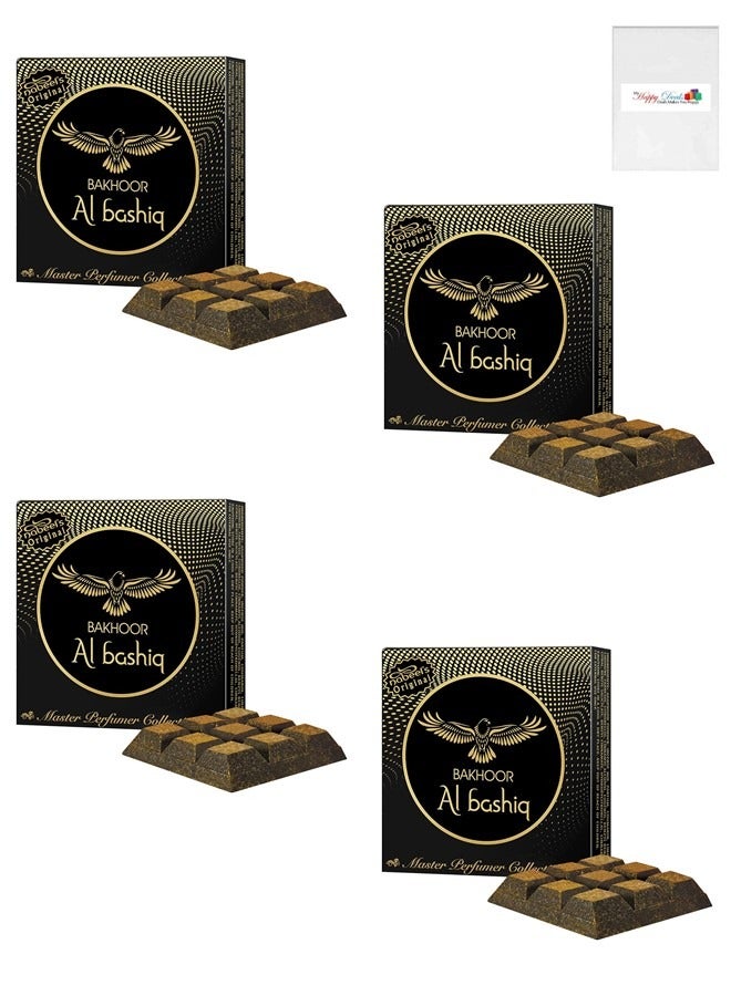 Nabeel 4Pcs Bakhoor Al Bashiq Incense 40GMS - Image 1