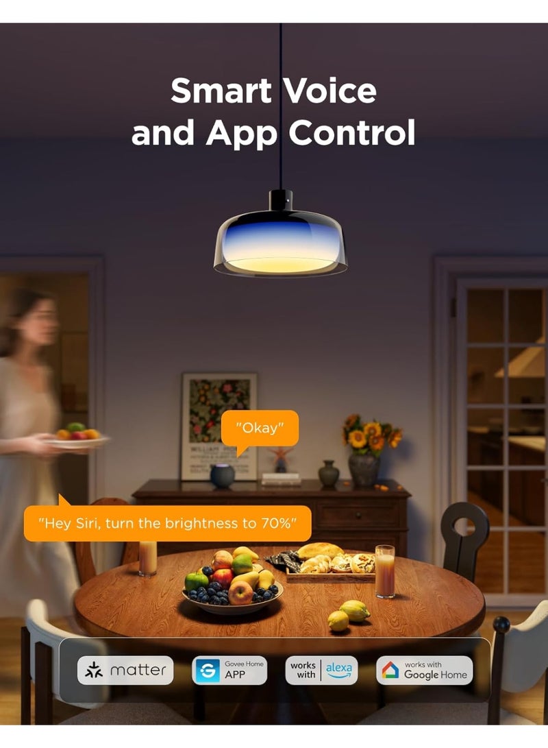 Govee Pendant Light for Kitchen Island, Three-Layer RGBIC Smart Lighting - Image 4