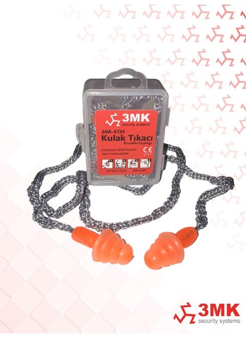 -KT24 Pine Type Earplug with Cord