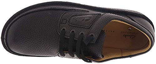 Clarks Men's Nature II Oxford, Black Leather, 10 - Image 2