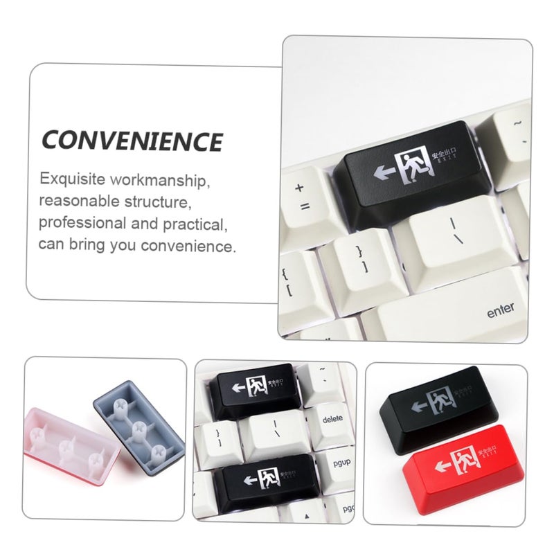 Backspace Keycap For Mechanical Keyboard DIY Replacement Accessory Black - Image 5