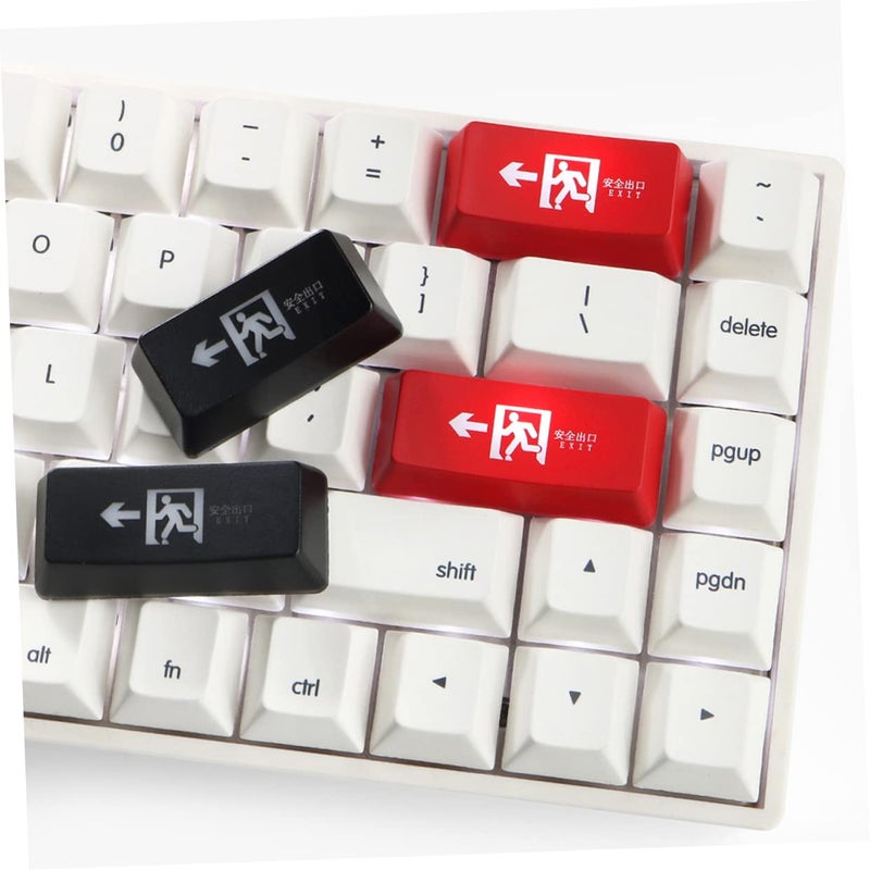 Backspace Keycap For Mechanical Keyboard DIY Replacement Accessory Black - Image 3