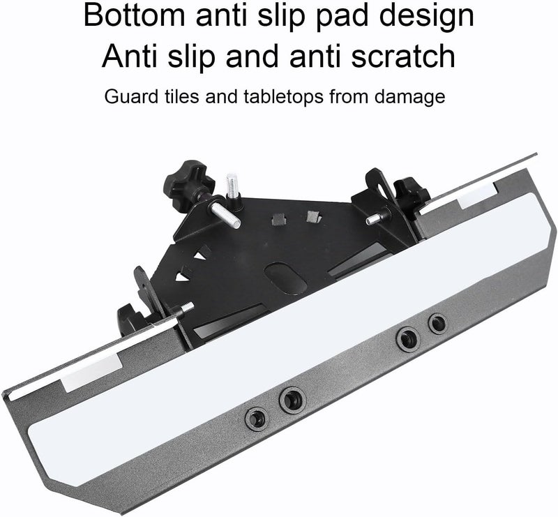 ZJchao 45° Ceramic Tile Chamfering Machine Tool Compatible with 115mm & 125mm Angle Grinders for Stone, Porcelain, and Flooring Tiles – Screw & Nut Set - Image 5