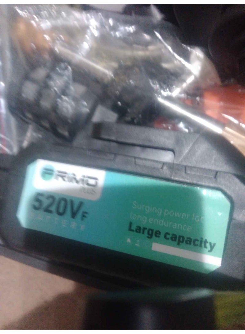 بريمو بلس ماكينة غسيل كهربائية لاسلكية تعمل بالضغط العالي متعدد الألوان 9 متر ، مع بطارية بسعة 520Vf. - Image 3