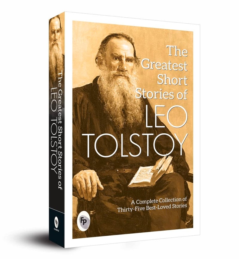FINGERPRINT with FP logo The Greatest Short Stories of Leo Tolstoy