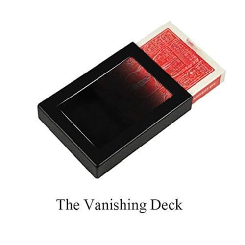 MilesMagic Magician's Vanishing Deck Disappearing Appearing Gimmick Cards Case Easy to Learn Mentalism and Baffling Illusion Close Up Magic Trick (Red Back) - Image 2