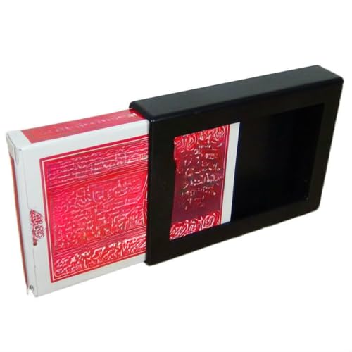 MilesMagic Magician's Vanishing Deck Disappearing Appearing Gimmick Cards Case Easy to Learn Mentalism and Baffling Illusion Close Up Magic Trick (Red Back) - Image 3