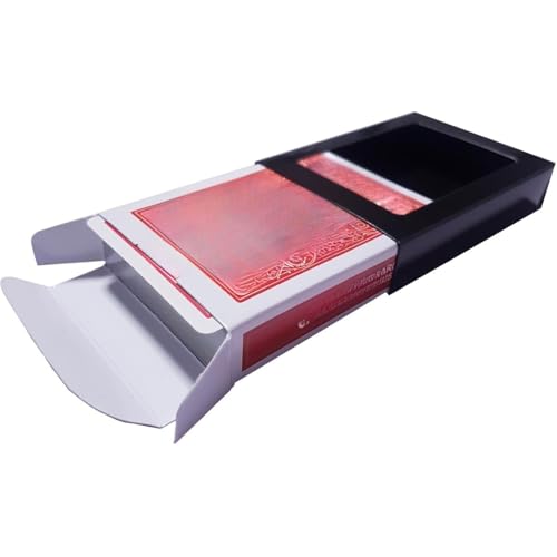 MilesMagic Magician's Vanishing Deck Disappearing Appearing Gimmick Cards Case Easy to Learn Mentalism and Baffling Illusion Close Up Magic Trick (Red Back) - Image 4